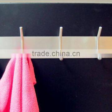 Hot Sale 5 Hooks Stainless Steel Over Door Clothes Hook photo-3