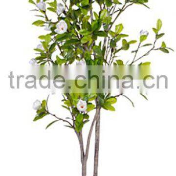 indoor Home garden decorative 250cm Height make artificial green live magnolia bonsai tree EXLYPZ06 0512