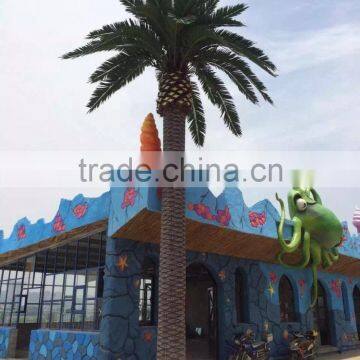 Outdoor UV Resistance Date Palm Tree for Building Decoration photo-2