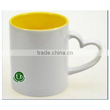 11oz Wholesale Bulk White Blank Coffee Ceramic Mug photo-5