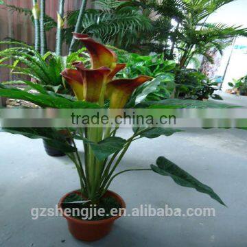 LXY081141wholesale fake calla lily bonsai plants artificial flower bonsai