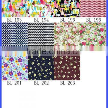 Cotton Fabric Bundle Quilting Sewing Fabric Gold Stars Printed Brown Cotton Fabrics photo-6