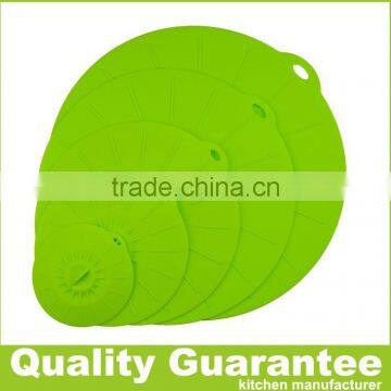 Food Grade Colorful Silicone Bowl Covers, Silicone Suction Lids for Bowl,silicone Lid /food Cover photo-2