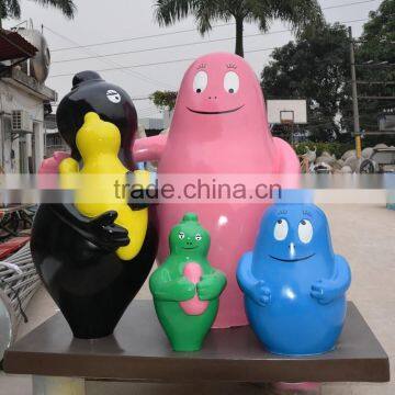 Fiberglass movie cartoon family