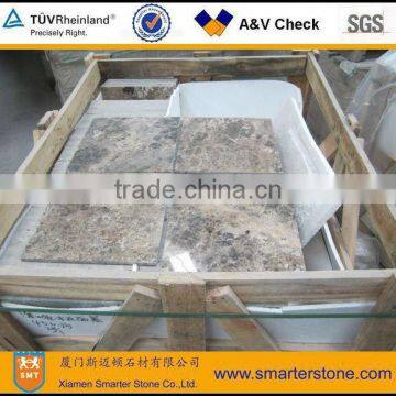 Dark Emperador Marble Composite Tiles