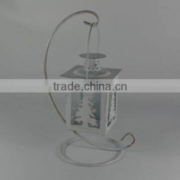 Metal Mini Lantern With Metal Stand photo-5