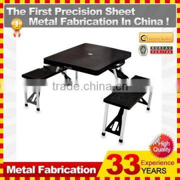 CHEAP LIGHTWEIGHT PLASTIC FOLDING TABLE SHEET WITH REMOVABLE LEGS FOR OUTDOOR DINING