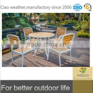 2016 new design WPC furniture---outdoor wpc dining table