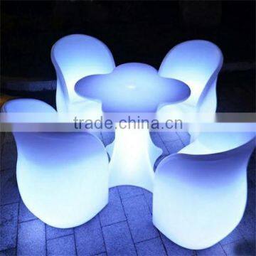 Hot Sales Popular Outdoor Night Club LED Illuminated Bar Table No Folded Led Furniture photo-5
