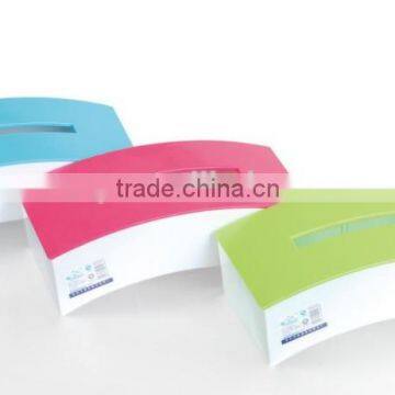 Arc Plastic Tissue Box/ Napkin Box /Bottled Napkin Box