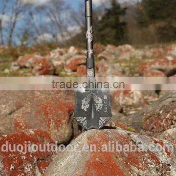 New Function Outdoor Multifunction Fishing Tool Knife Shovel Hammer Fire Flint Flashlight photo-4