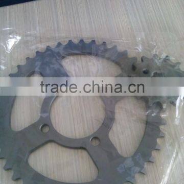 high quality scooter spare part rear sprocket for CD70