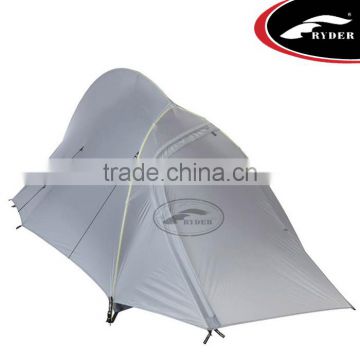 1 Person Outdoor Aluminum Waterproof 3 Season Silicone Coating Ultralight Small Camping Backpacking Tent photo-2