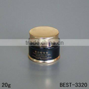 green gold silver pink black aluminium cream jars for cosmetic mini small 5g 10g 15g aluminum lid glass jar