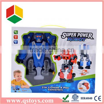 kids blue small toy robot toy with EN71