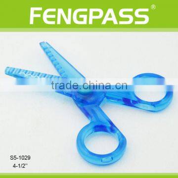 S5-1029 4.5 Inch Plastic Childrens Scissors photo-2