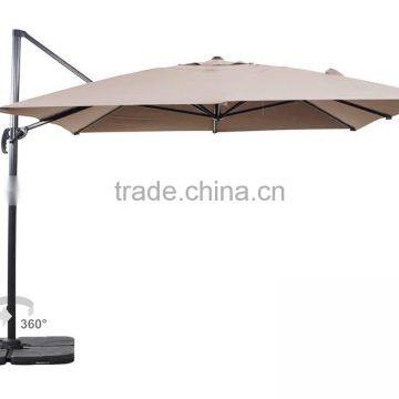 Outdoor 10ft x 10ft Hanging Roma Offset Umbrella