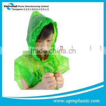 Emergency One Way Use Eco-friendly Degradable PE Raincoats photo-5