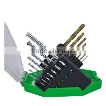 42pcs twist drill and masonry drill set