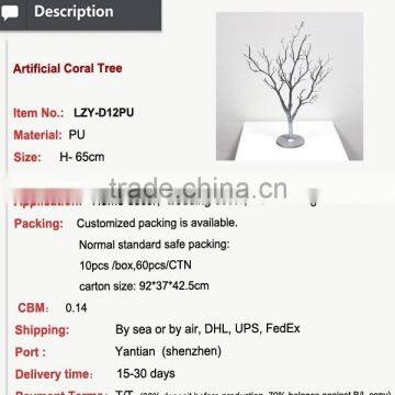 High Quality Artificial Dry Tree Branch Party Table Decorative Tree Wedding Decorating Centerpiece photo-2