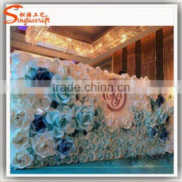 Wholesale Decoration Artificial Flowers Walls New Design Customized Artificial Flower Wall photo-2