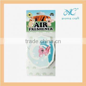 2015 Best Seller for Promotional Gifts Customized Logo Hanging Paper Air Freshener Car Perfume Wholesale photo-5