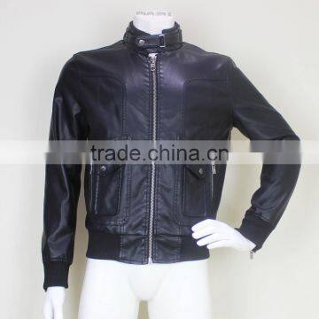 Mens Famous PU Leather Fashion Jackets 2017