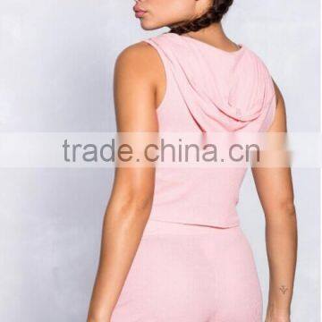 2017 New Tank Top and Shorts Sports Two Piece Wear photo-3