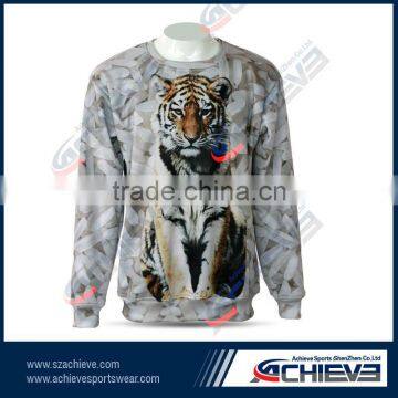 Man Sweat shirt sublimation men sweatshirt