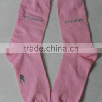 Pink Woman Tube Sock Factory Knee Sock photo-5