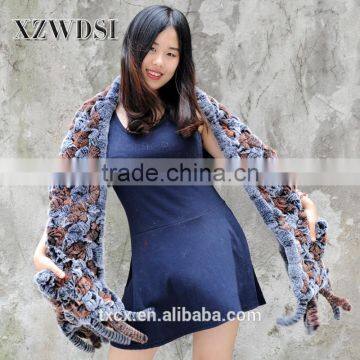 CX-B-65F Wholesale Fashion Soft Warm Colorful Shawl For Woman photo-3