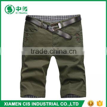 New Fashion Summer 100% Cotton Bermuda Shorts for Men photo-3