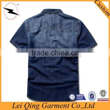 Mens Clothing Quality Denim Shirt for Men photo-5