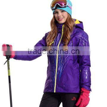 High Quality Varsity Outdoor Waterproof Polyester Custom Mens Waterproof Crane Ski Jacket photo-6
