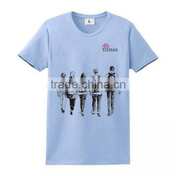 China Wholesale Cheap 100% Cotton Men's Custom t Shirt Printing photo-4