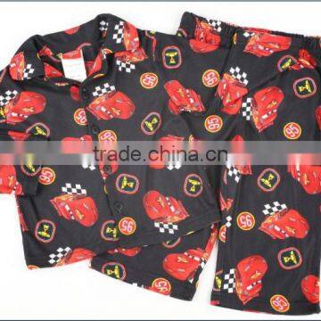 The Car Printing Fire Prevention Sleep Wear Baby Boy Sleeping Wear photo-6