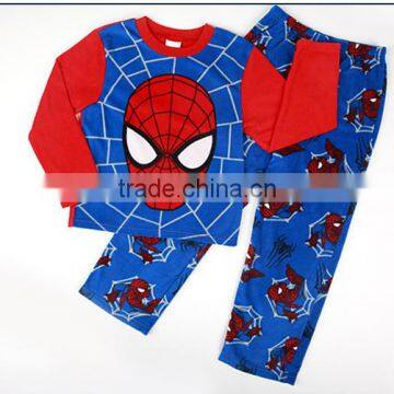 The 2014 Spider Man Two Piece Boy Pajamas Home Sleep Wear photo-3