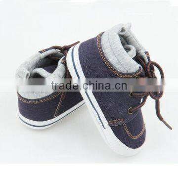 Canvas Material Handmade Shoes Causal Baby Shoe photo-4