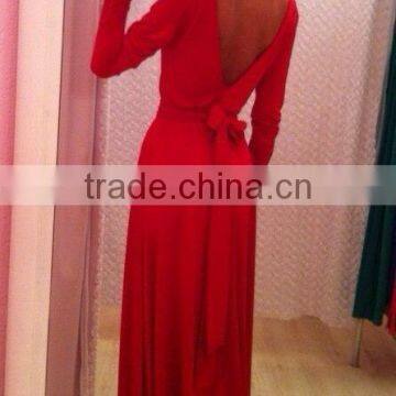 Long Evening Formal Party Ball Gown Prom Bridesmaid Dress photo-3