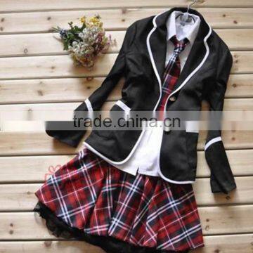 Wholesale 2015 New Design High School Girls Sexy Uniform photo-5