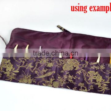 Purple Knitting Needle Case (DP & Hooks) 36x24cm, sold per pack of 1,8seasons