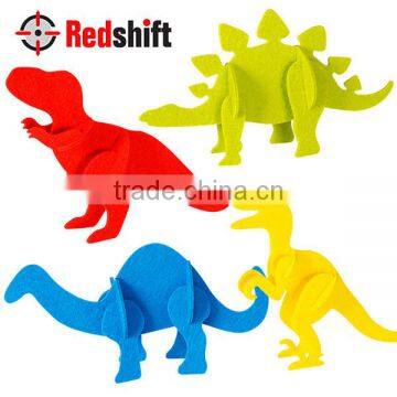 Jigsaw puzzle design your own Dino 3D felt Puzzle