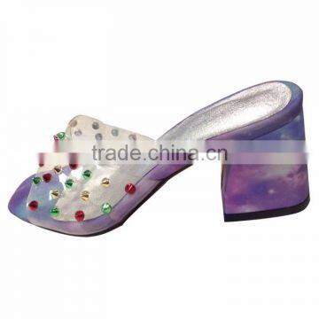 Silver 3m Reflective Fabric for Making High-heeled Shoes photo-2