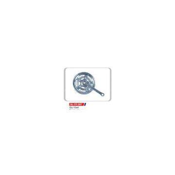 bicycle chain wheel and crank