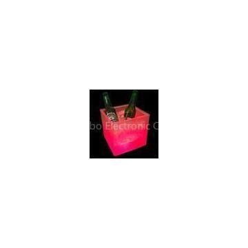 Rechargeable bar square LED Ice Bucket (color changing led light, led lamp) for party