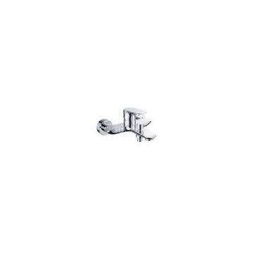 Single Handle Highly Chromed Bathtub Shower Faucet With 35cm Ceramic Cartridge For Shower Room