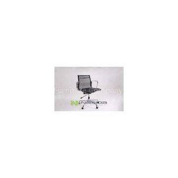 Charles Ray Eames Aluminum Group Chair with wheels / home office depot mesh chair