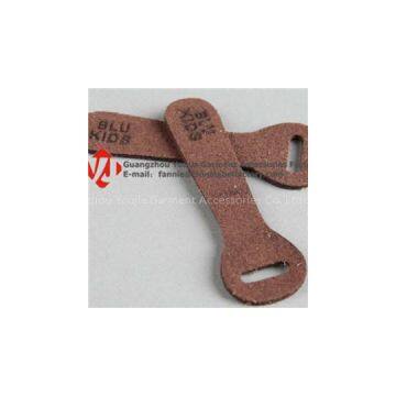 Custom Logo Leather Zipper Puller