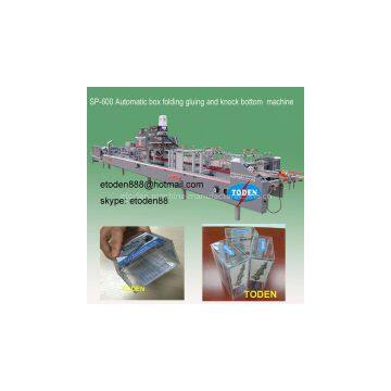 Plastic Pet Boxes Folding and Gluing Machine photo-3