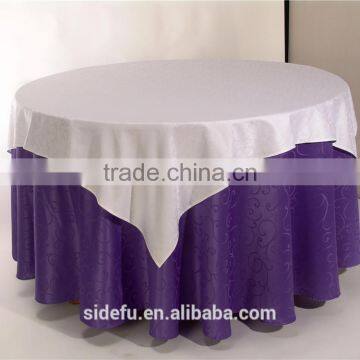 Customized Hotel Round Cheap Dining Table Cloth photo-3
